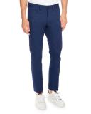 Five-Pocket Slim-Straight Jeans, Navy Blue