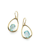 18K Rock Candy Wire Earrings