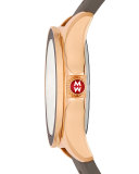 Cape Topaz Watch w/Silicone Strap