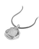 20mm Pave Diamond Infinity Enhancer