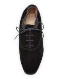 Bombe Suede Oxford, Black