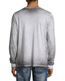 Faded Cherub Logo Long-Sleeve T-Shirt