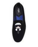 Karlito Formal Evening Slipper, Black