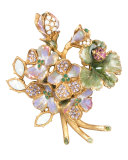 Jocelyn Geranium Pin