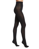 Merino Wool Tights, Black