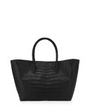 Crocodile Medium Convertible Tote Bag