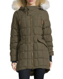 Hooded Water-Resistant Parka