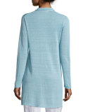 Fine Organic Linen Long Cardigan 