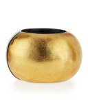 Gold Foil Stretch Bangle Bracelet