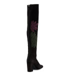 Embroidered 105mm Over-the-Knee Boot, Multi