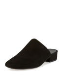 Giorgia Suede Flat Mule