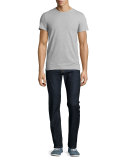 Jimmy Akiba Rinse Selvedge Jeans, Dark Blue