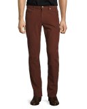 718 Slim-Fit Corduroy Pants, Bark