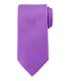 Micro-Squares Silk Tie