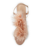 Elia Feather T-Strap 105mm Sandal