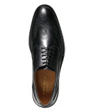 Warren Wing-Tip Leather Oxford, Black