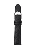 18mm Quilted Strap, Black
