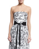 Macramé Tassel Belt, Black