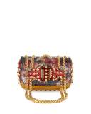 Sweety Charity Spikes Glitter Crossbody, Multi