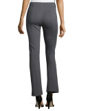 Melange Jersey Structured Pants