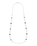 925 Rock Candy® Medium-Station Necklace in Black Tie, 42"L