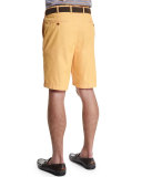 Lightweight Twill Shorts, Orange