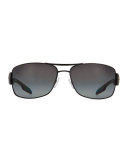Sport Pilot Sunglasses, Black 
