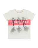 Longboard Time Jersey Tee, Neutral, Size 3-7