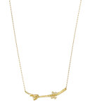 Wonderland Bird & Butterfly Stick Necklace