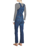 Le High Cropped Denim Overalls, Radnor
