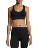 Crusade Sports Bra, Black