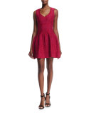 Sleeveless Fit & Flare Dress