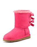 Bailey Bow-Back Boot, Pink, 5-6Y