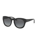 Chunky Gradient Cat-Eye Sunglasses