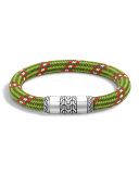 Classic Chain Multicolor Cord Bracelet