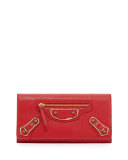 Edge Money Leather Wallet, Red