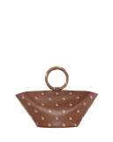 Painted-Flower Market Tote Bag