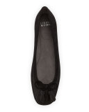 Tulipbow Patent Ballerina Flat, Ale Wash