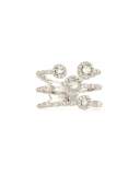 Three-Prong Round Diamond Ring in 18K White Gold