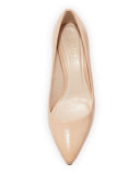 Amelia Grand 45mm Pump, Nude