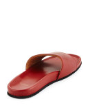 Leather Slide Sandal