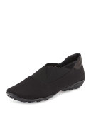Urika Weatherproof Stretch Loafer, Black