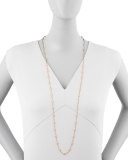 Siviglia 18k Gold Single-Strand Necklace, 39 1/4"L