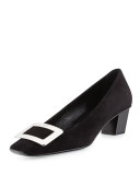 Decollette Belle Vivier Pump, Black