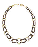 Tortoiseshell Link Necklace