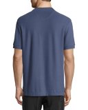 Piqué Polo Shirt, Cadet Blue