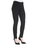 Ponte Skinny Jeans, Black