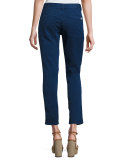 Sally Cropped Jeans, Blue