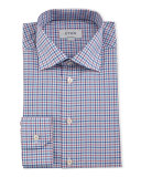 Contemporary-Fit Plaid Dress Shirt, Pink