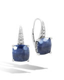 10mm Batu Classic Chain Drop Earrings with Diamonds